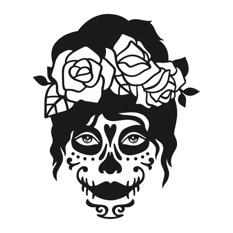 Catrina With Rose Crown