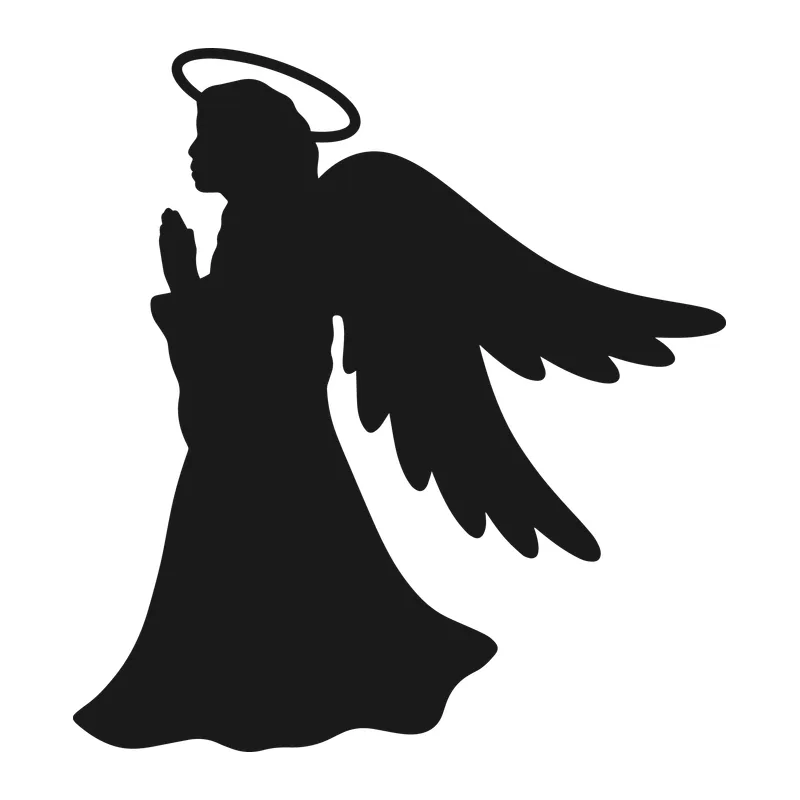 Praying Christmas Angel