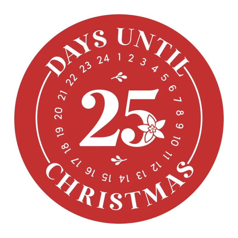 Days Until Christmas Countdown
