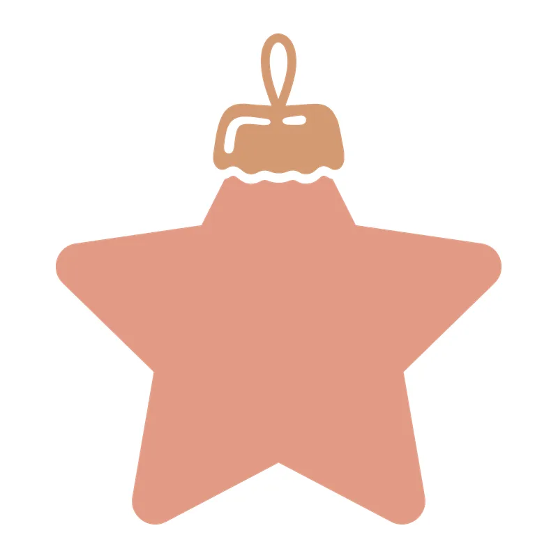 Star Christmas Ornament