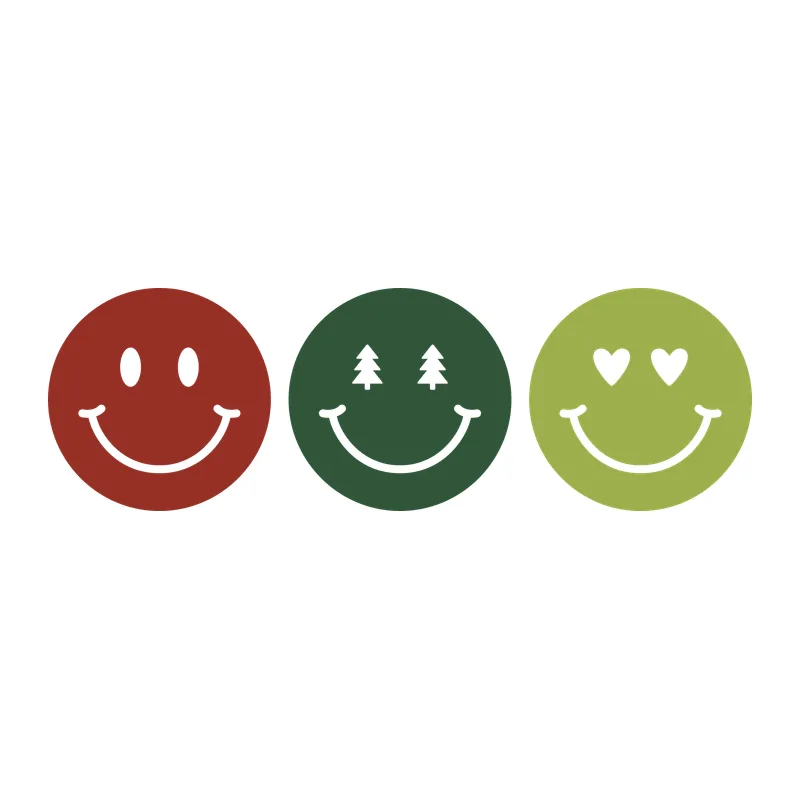 Christmas Smiley Faces