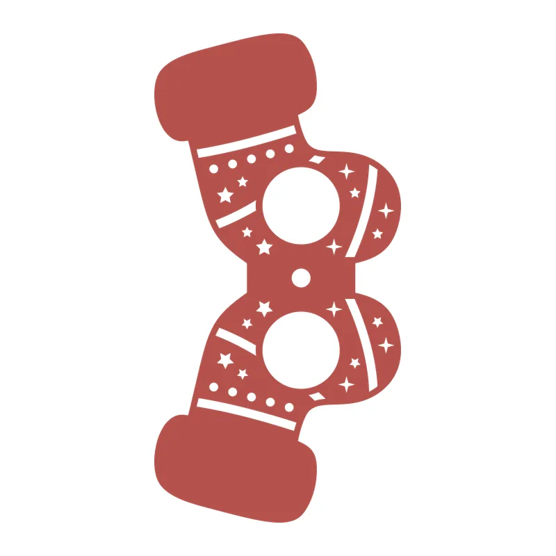 Christmas Stocking Lollipop Holder