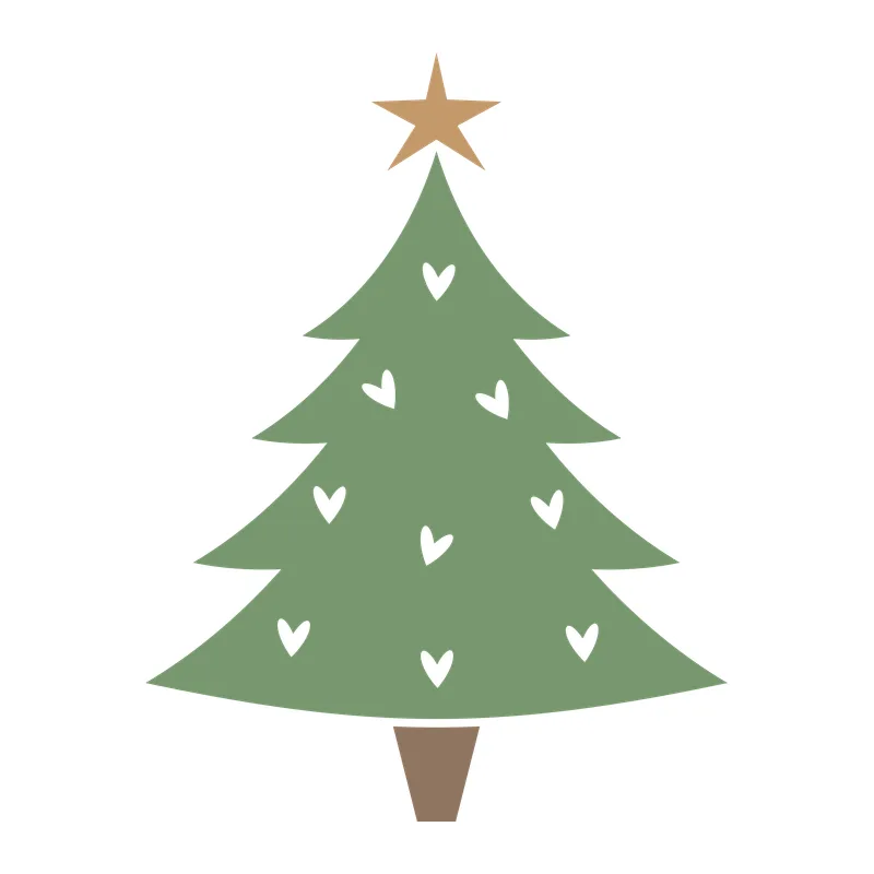 Heart Christmas Tree