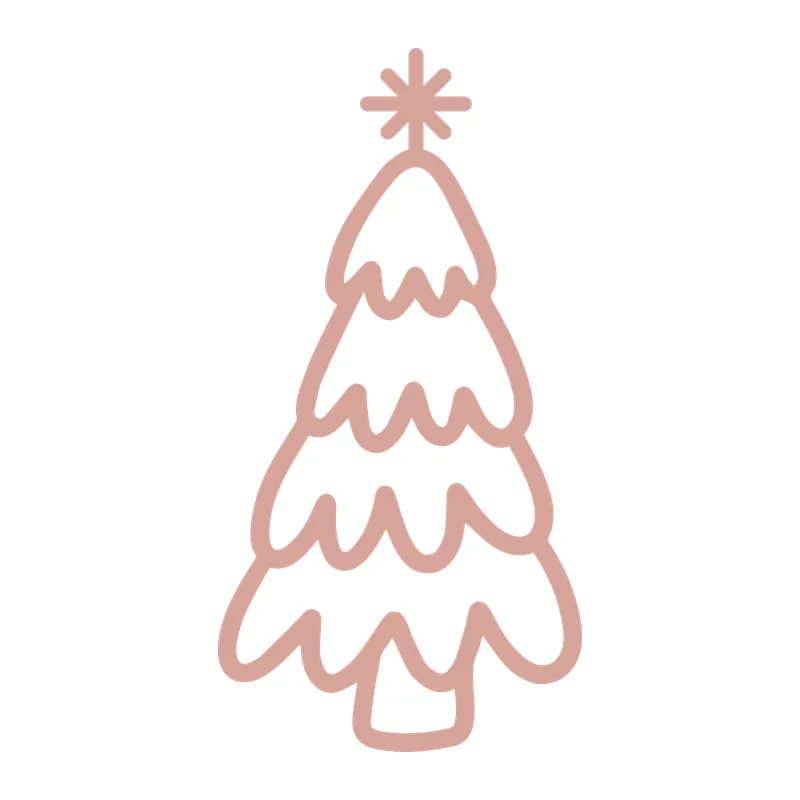 Hand-Drawn Christmas Tree