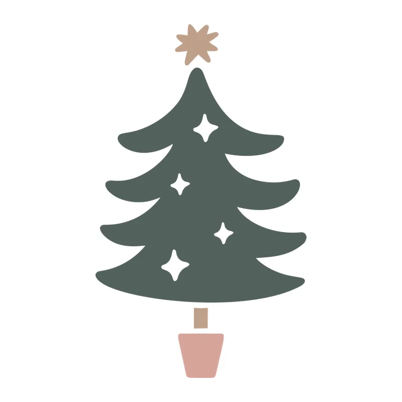 Potted Christmas Tree