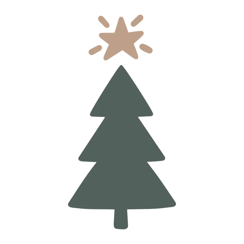 Starry Christmas Tree