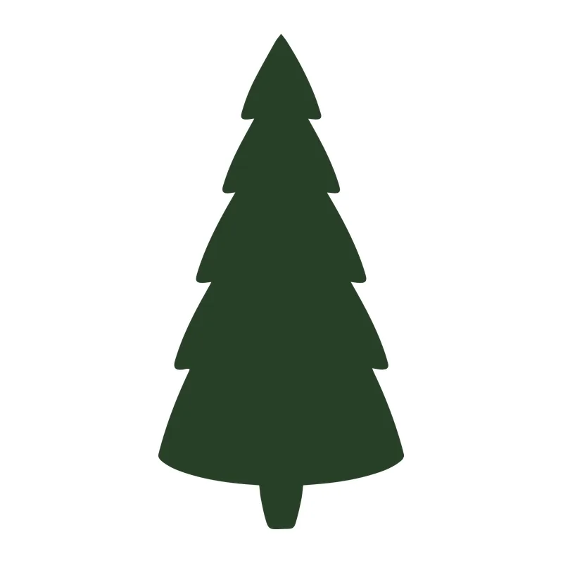 Christmas Tree Silhouette