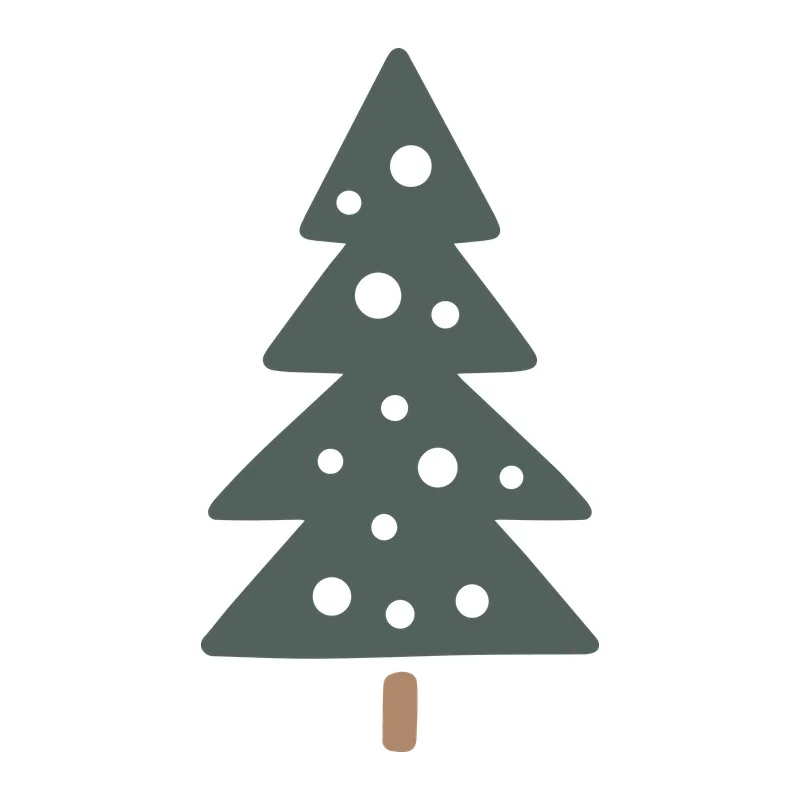 Polka Dot Christmas Tree