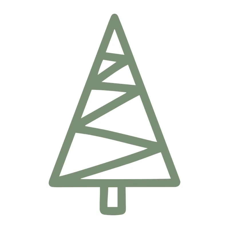Geometric Christmas Tree