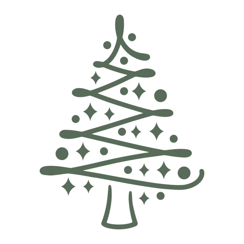 Zigzag Christmas Tree