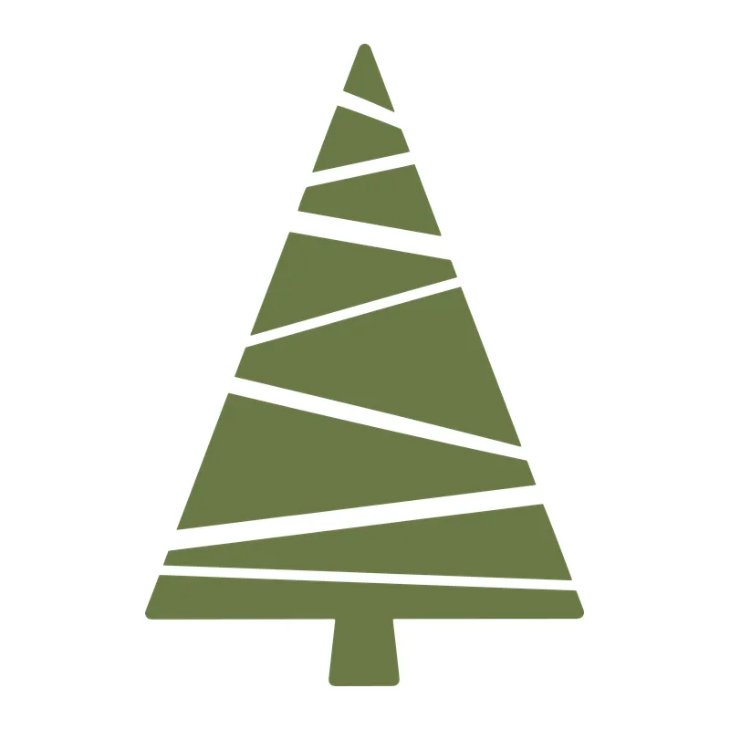 Geometric Christmas Tree