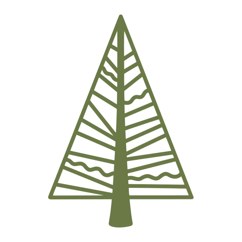 Geometric Christmas Tree