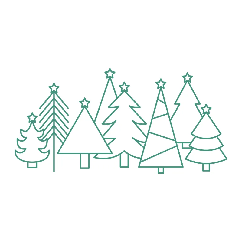 Christmas Tree Lineup