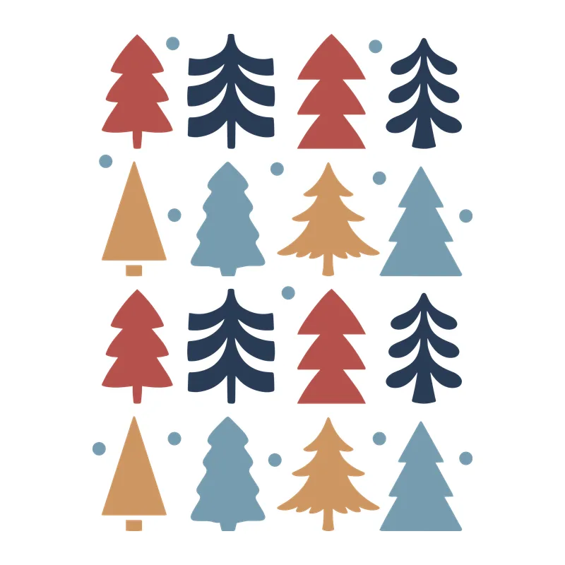 Scandi Christmas Tree Pattern