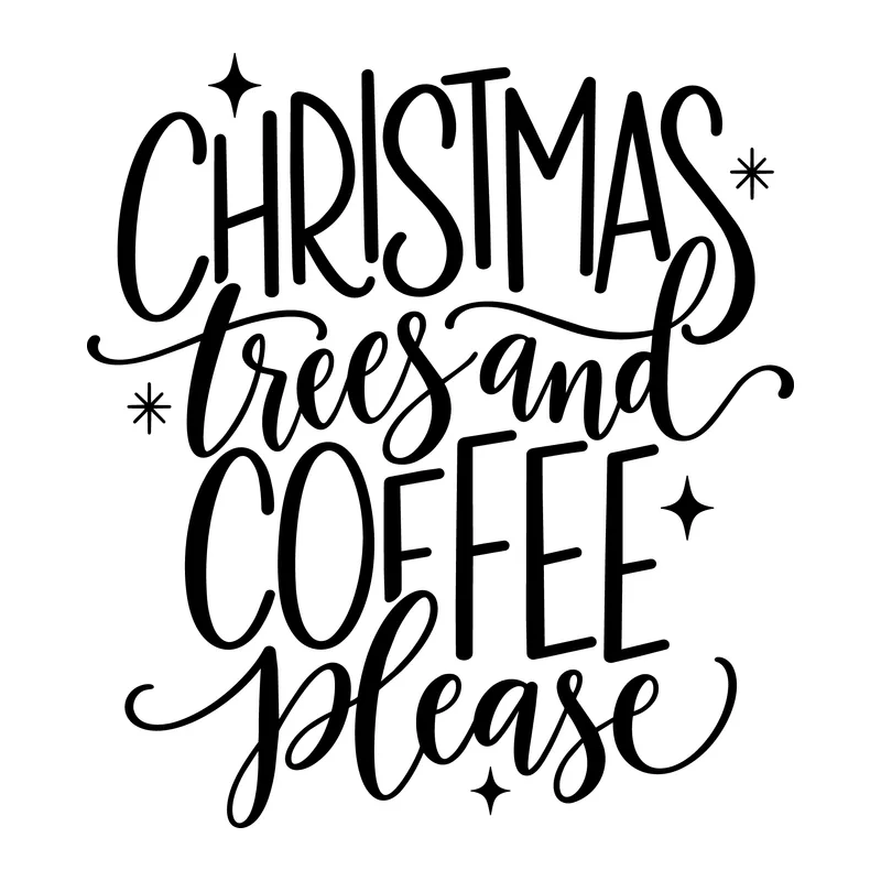 Christmas Trees and Coffee Please