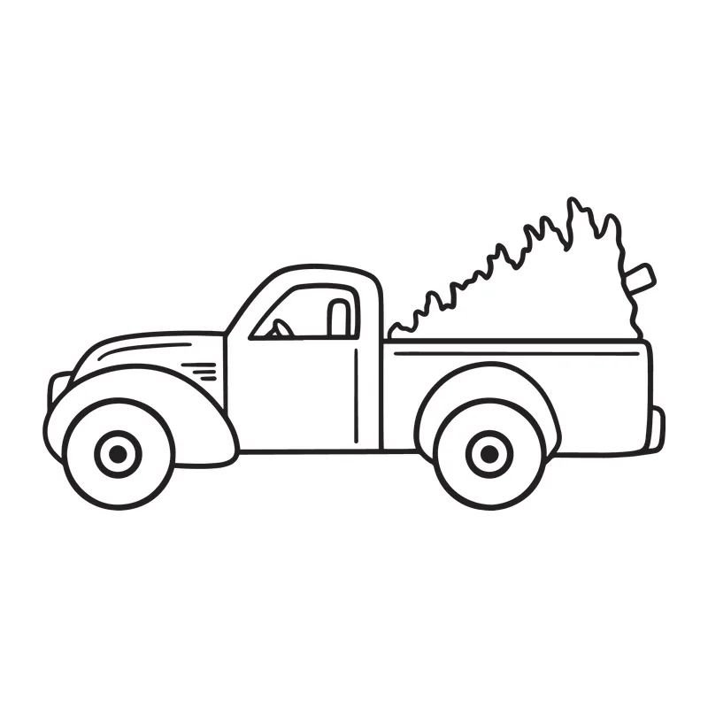 Christmas Tree Truck