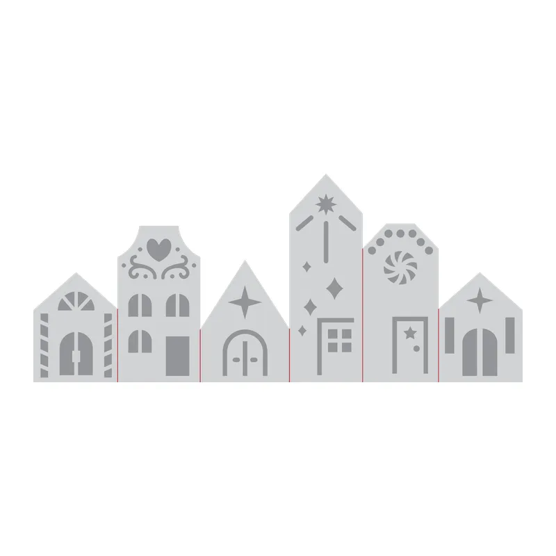 Christmas Village Houses