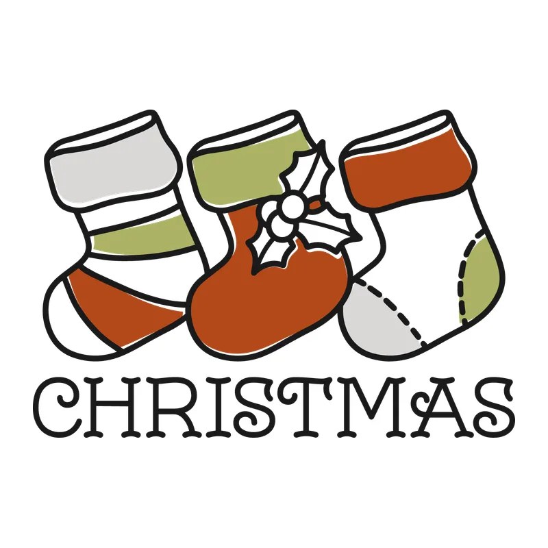 Christmas Stockings Trio