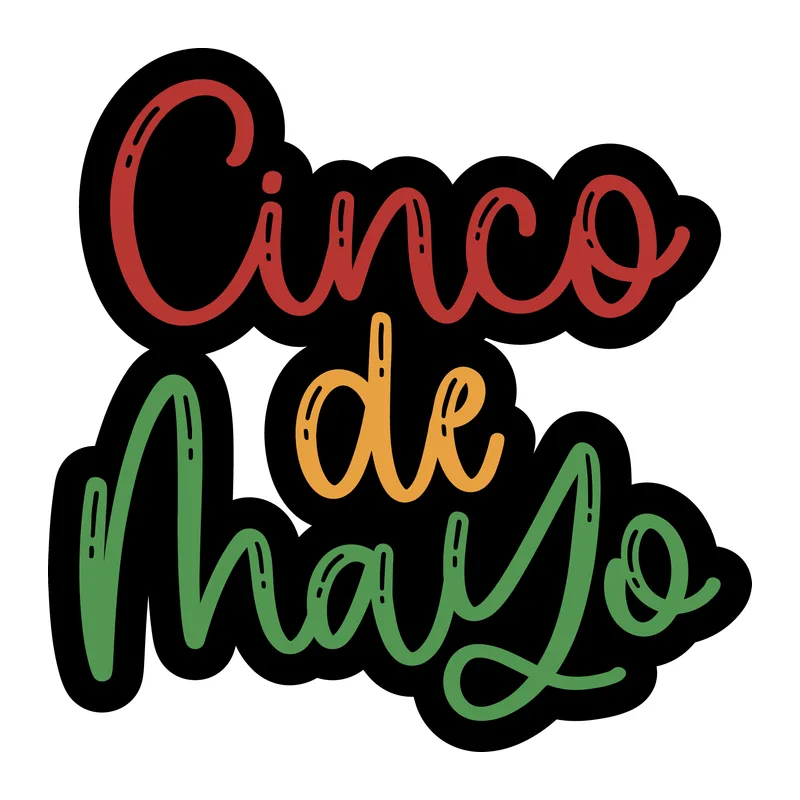Cinco de Mayo Lettering