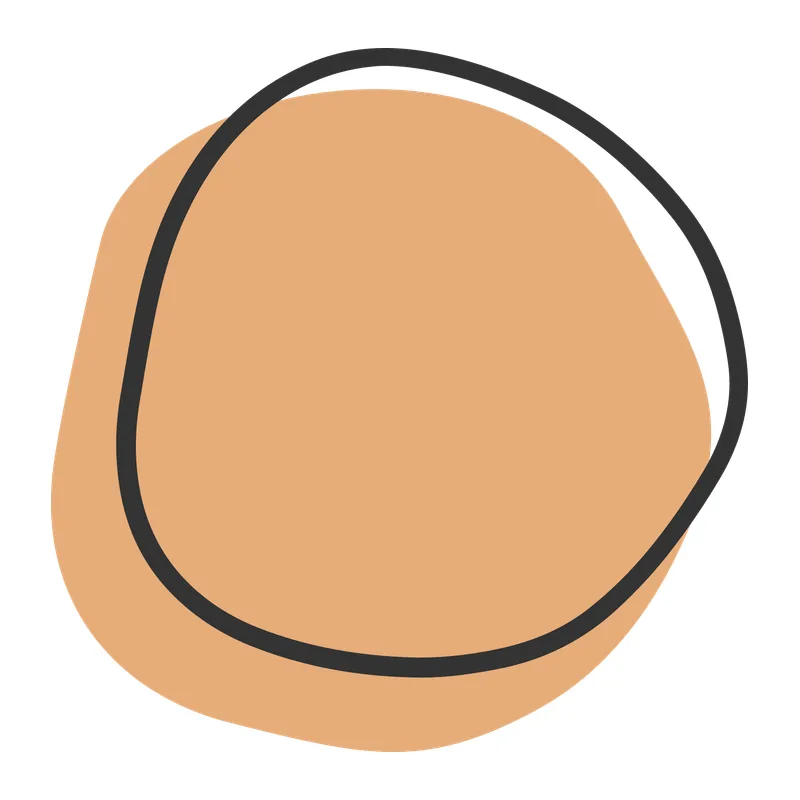 Organic Circle Shape
