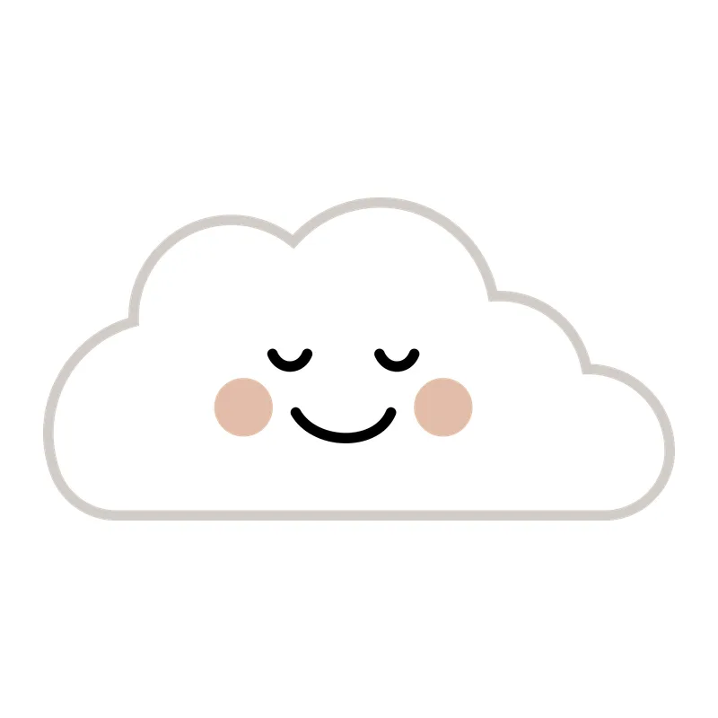 Happy Sleepy Cloud