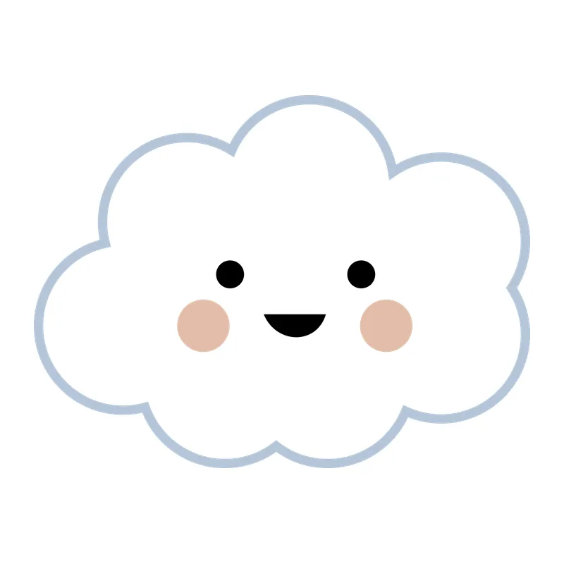 Happy Kawaii Cloud