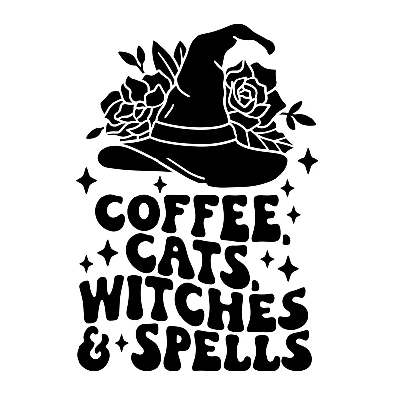 Coffee Cats Witches And Spells