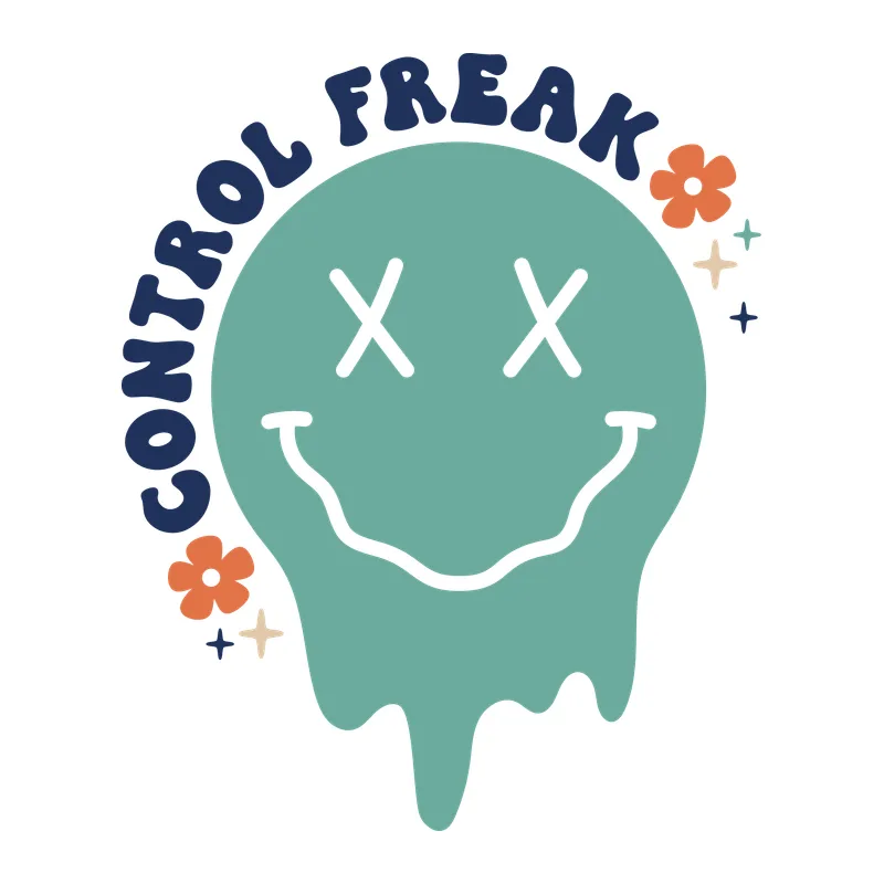 Control Freak Melting Smiley