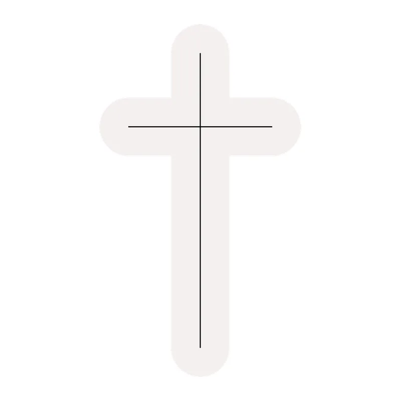 Simple Rounded Cross
