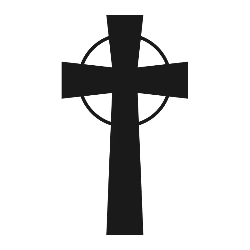 Celtic Cross Silhouette