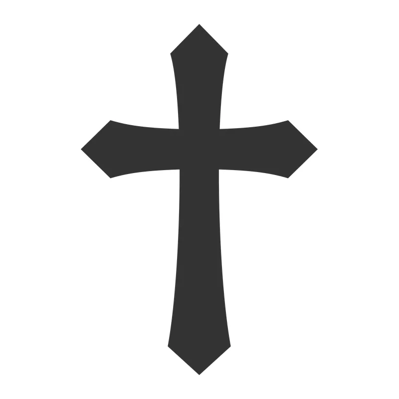 Pointed Gothic Cross