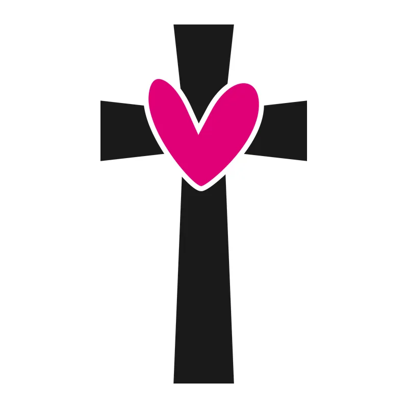 Cross and Heart