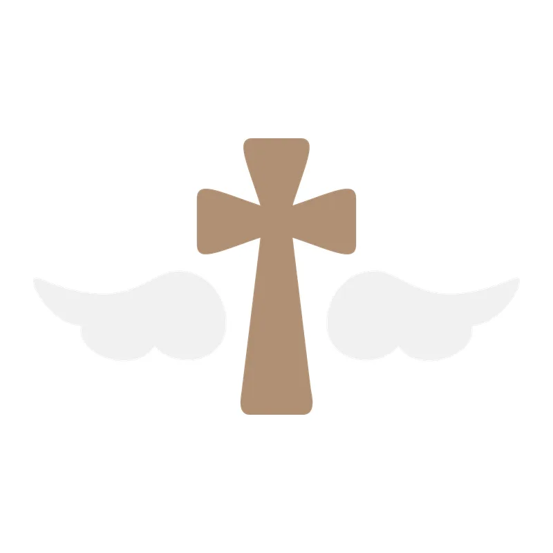 Cross with Wings