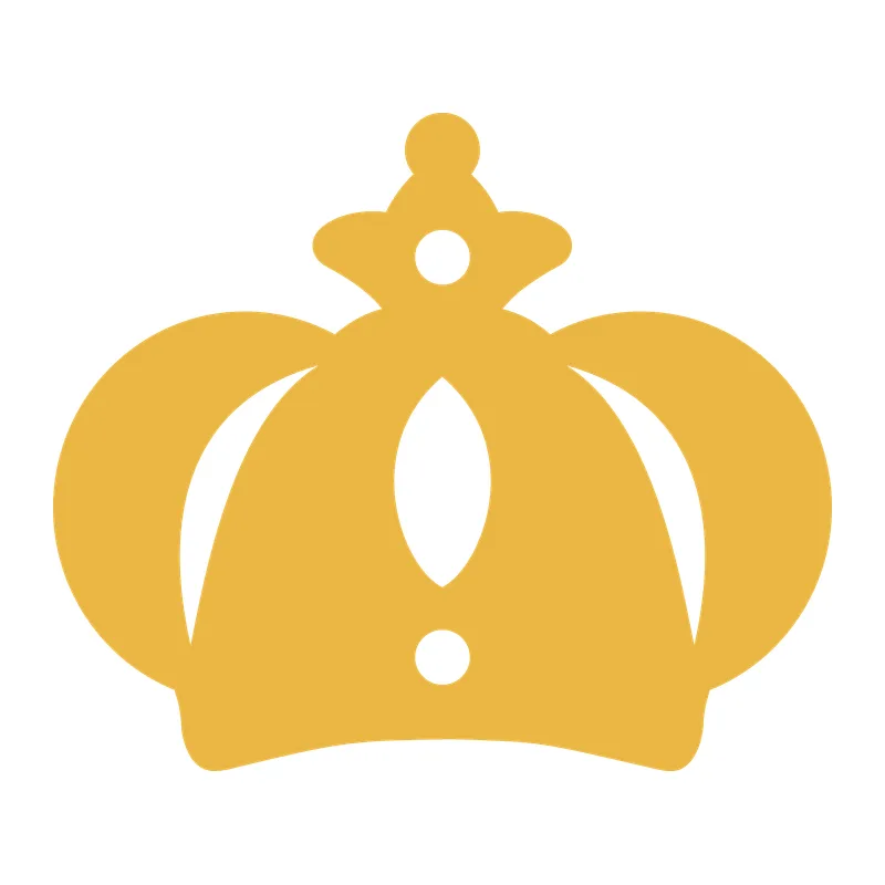 Rounded Royal Crown