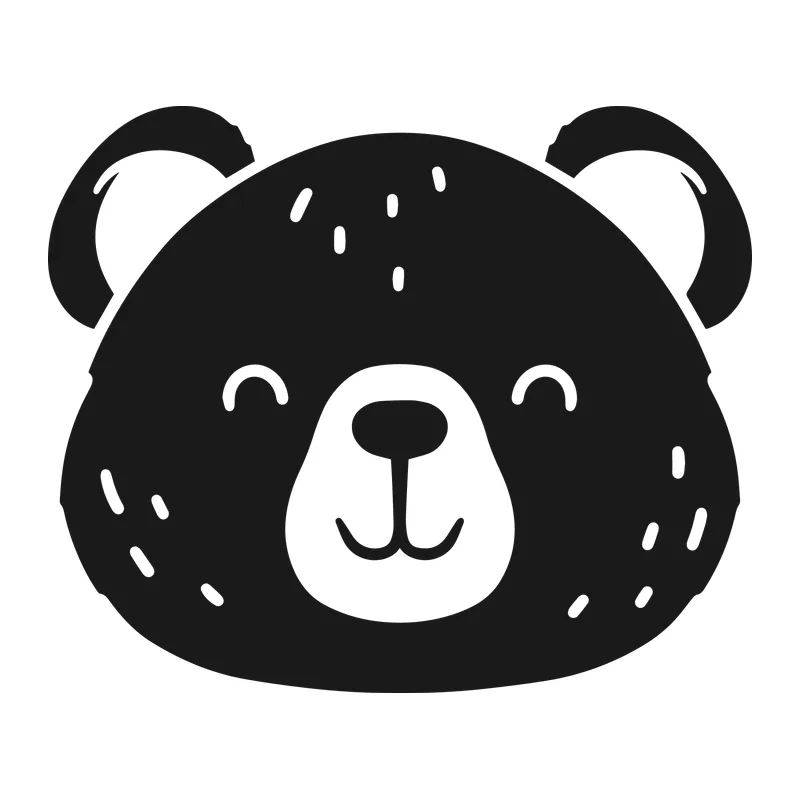 Cute Bear Face
