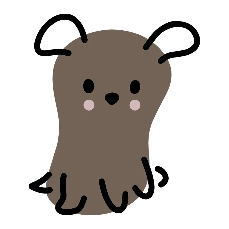 Cute Doodle Dog