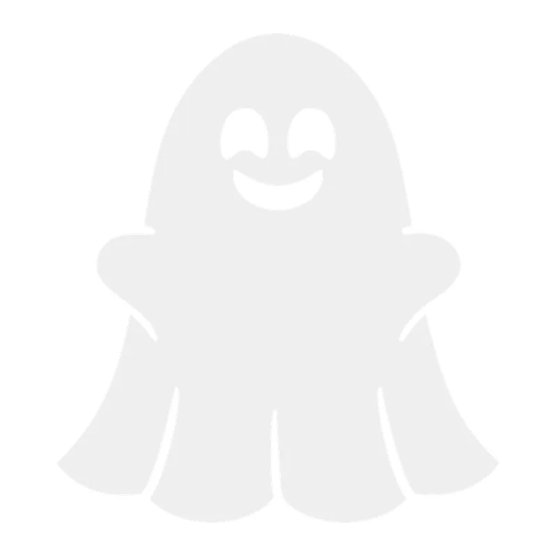 Cute Smiling Ghost