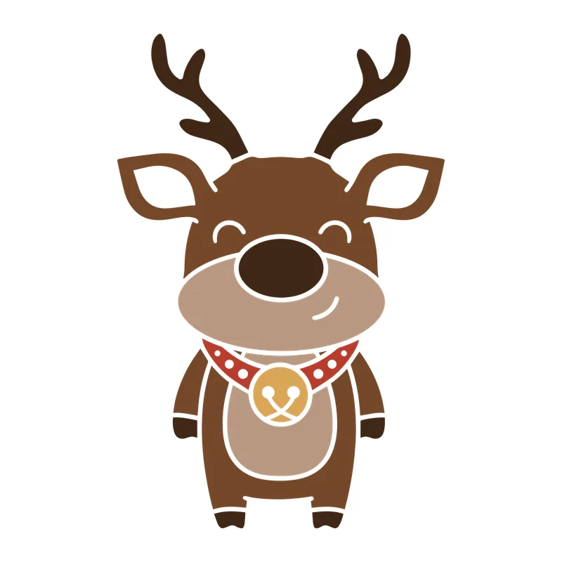 Cute Christmas Reindeer