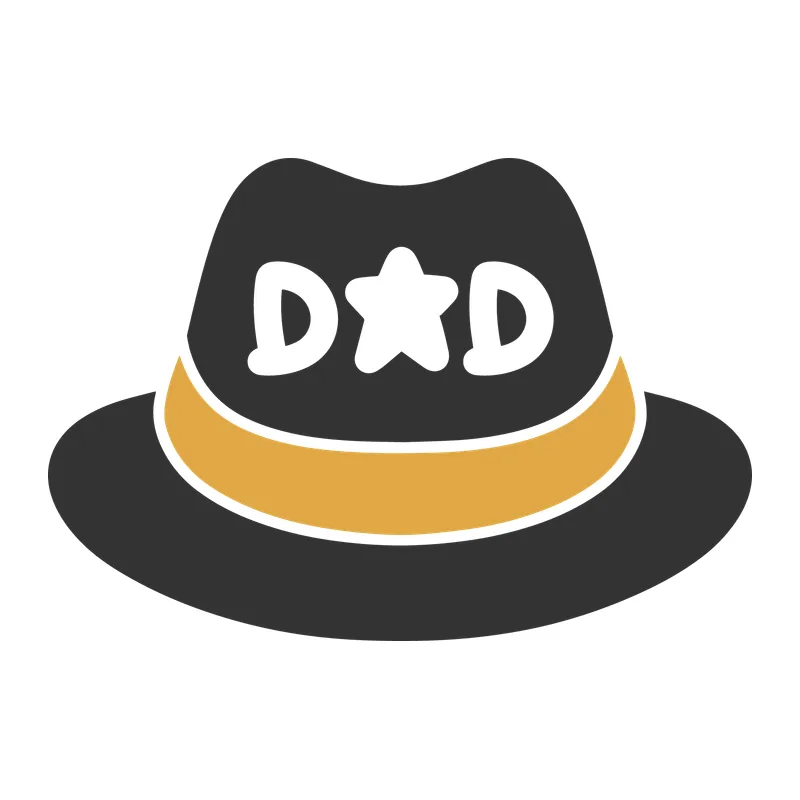 Dad Star Fedora Hat