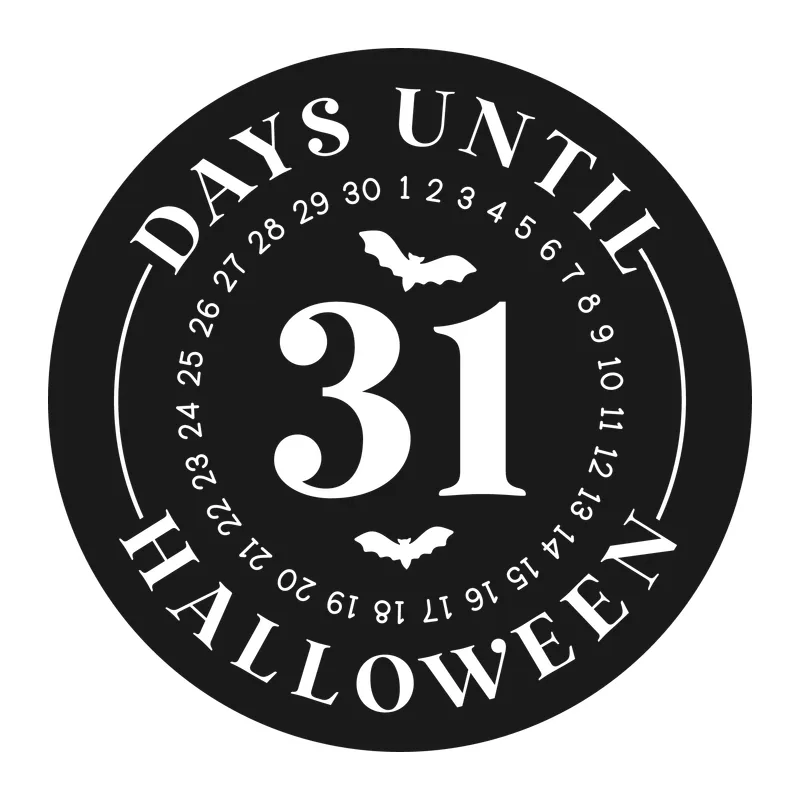 Days Until Halloween Countdown