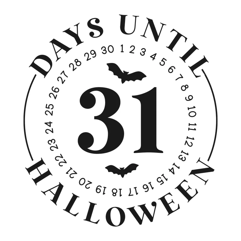 Days Until Halloween Countdown