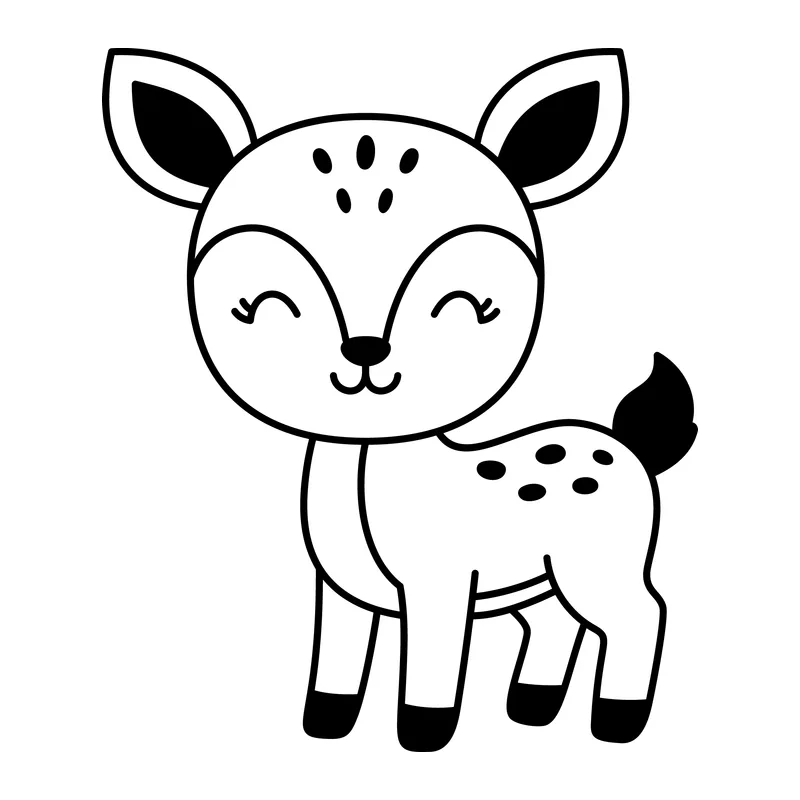 Cute Baby Deer