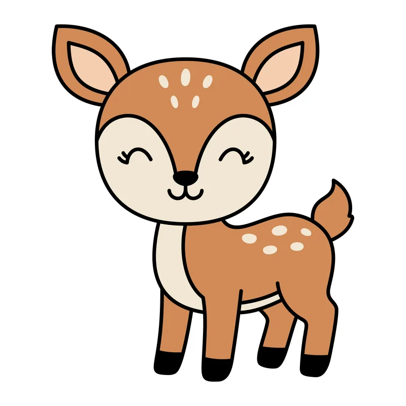 Cute Baby Fawn