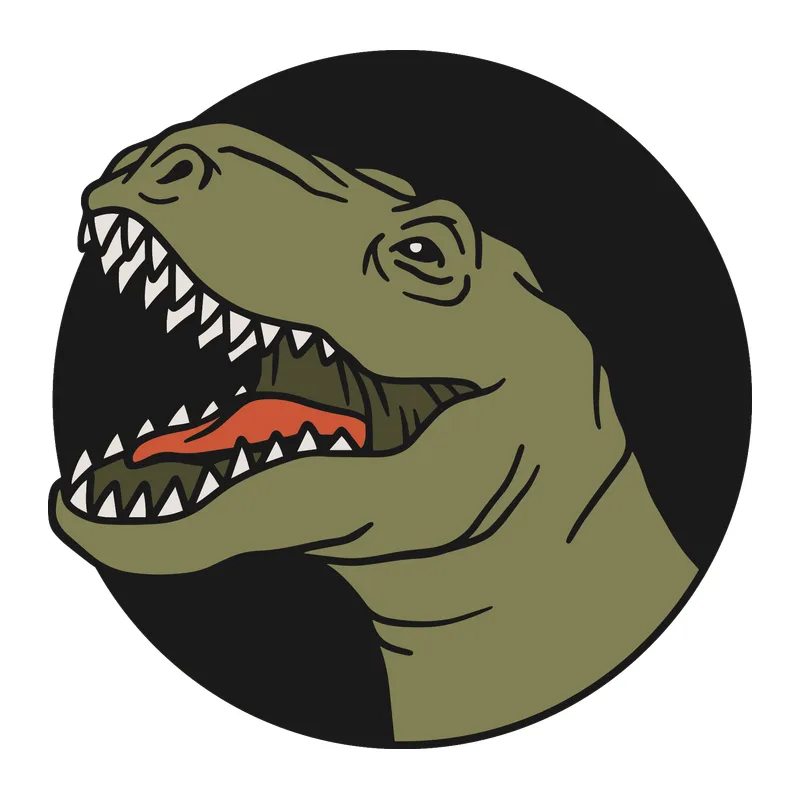 Roaring T-Rex Head
