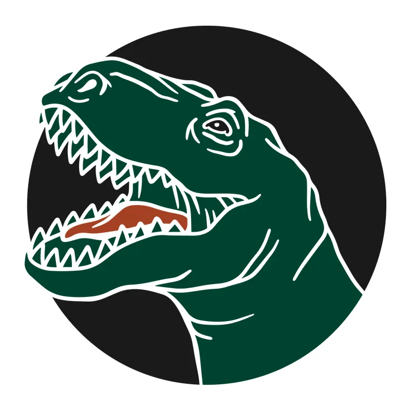 Roaring T-Rex Head
