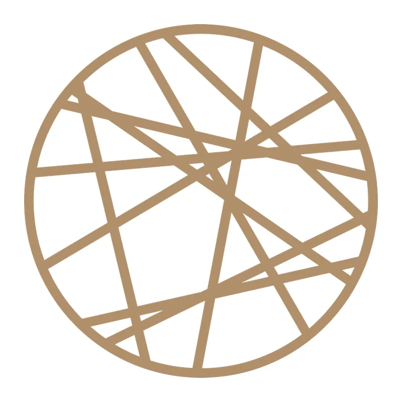 Geometric Line Doily