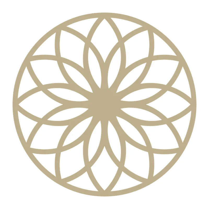 Geometric Doily Rosette
