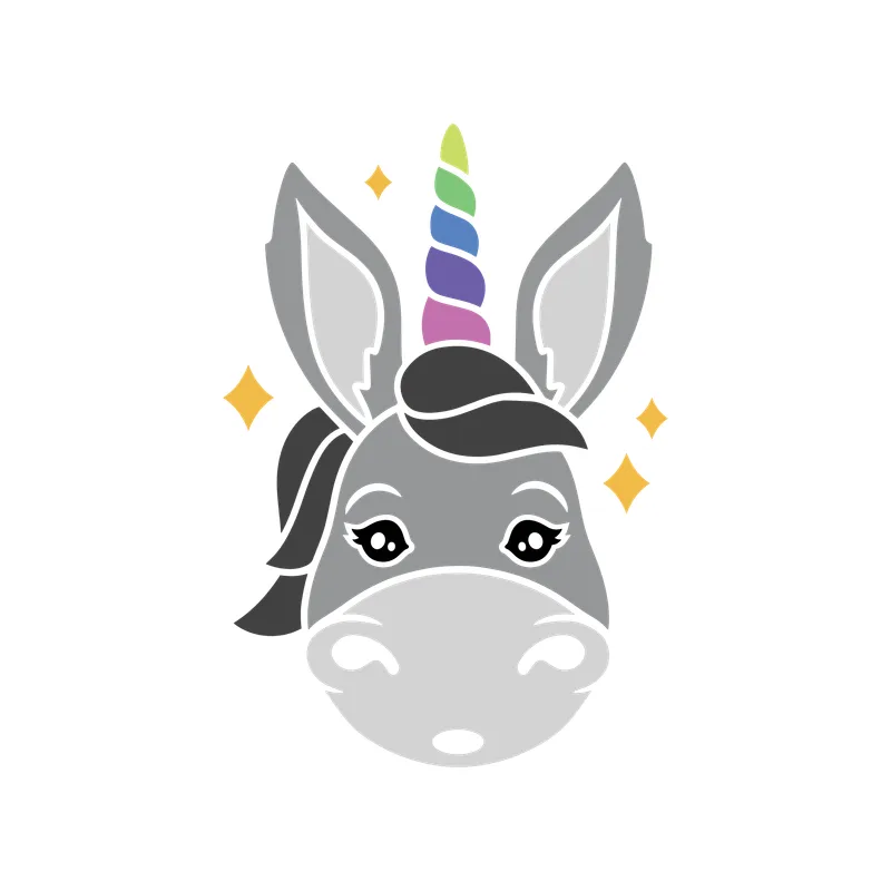 Donkeycorn Face