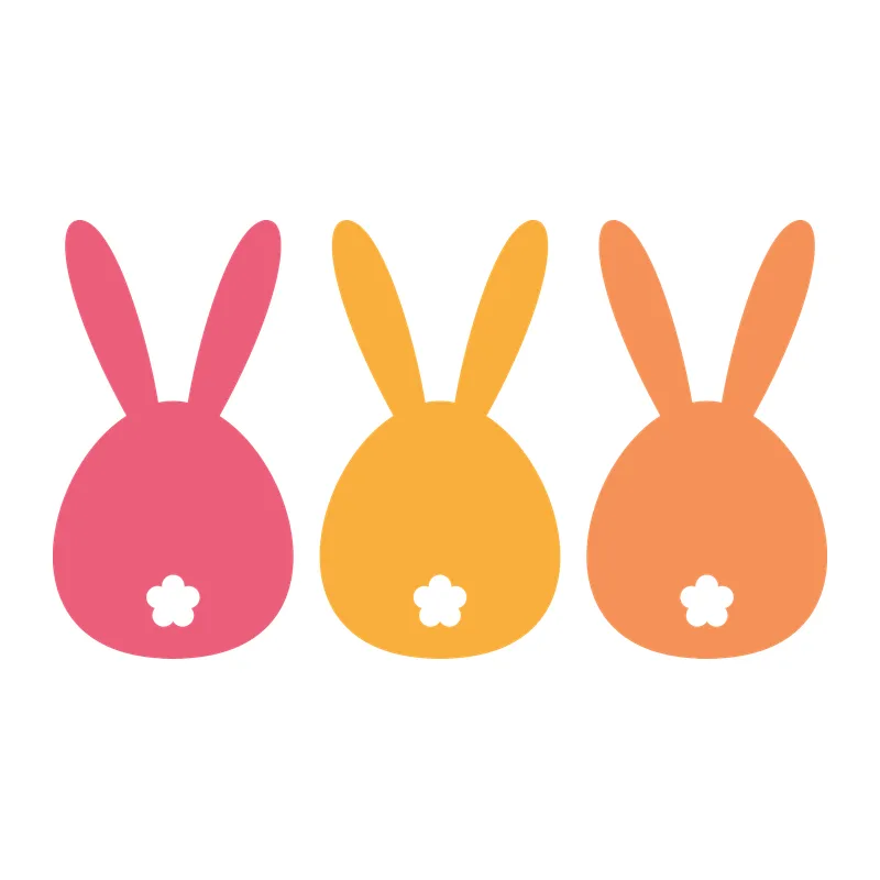 Easter Bunny Trio