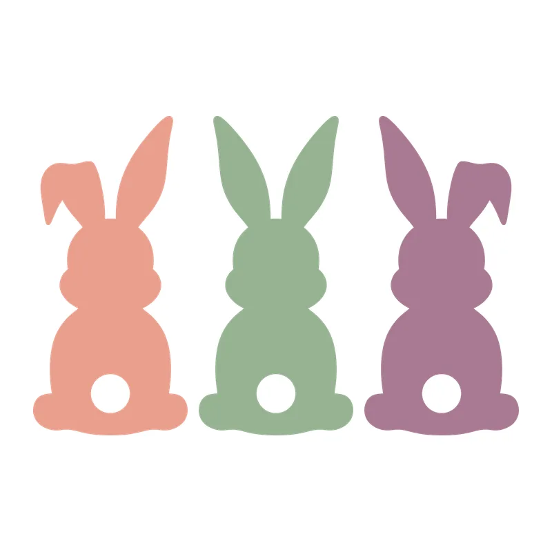 Easter Bunny Trio